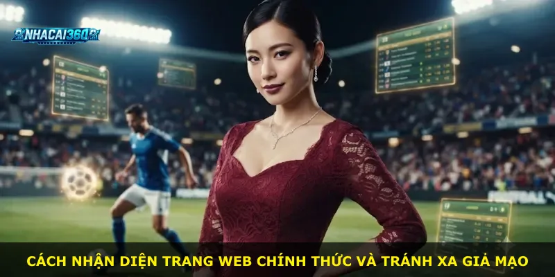 Cách nhận diện trang web chính thức và tránh xa giả mạo