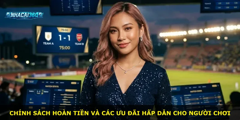 Chính sách hoàn tiền và các ưu đãi hấp dẫn cho người chơi