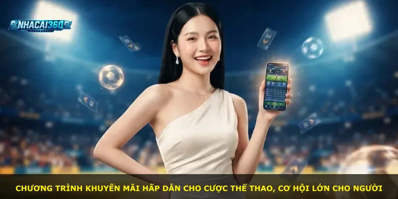 Chương trình khuyến mãi hấp dẫn cho cược thể thao, cơ hội lớn cho người