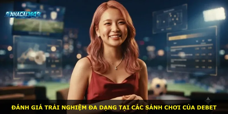 Đánh giá trải nghiệm đa dạng tại các sảnh chơi của Debet