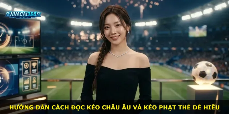 Hướng dẫn cách đọc kèo châu Âu và kèo phạt thẻ dễ hiểu