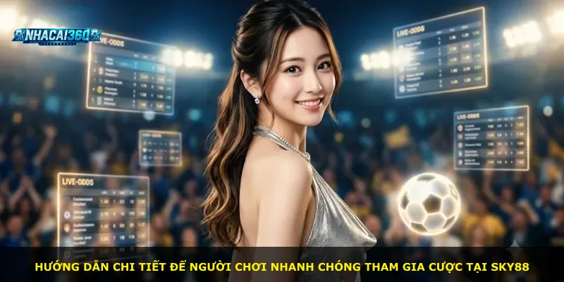 Hướng dẫn chi tiết để người chơi nhanh chóng tham gia cược tại Sky88