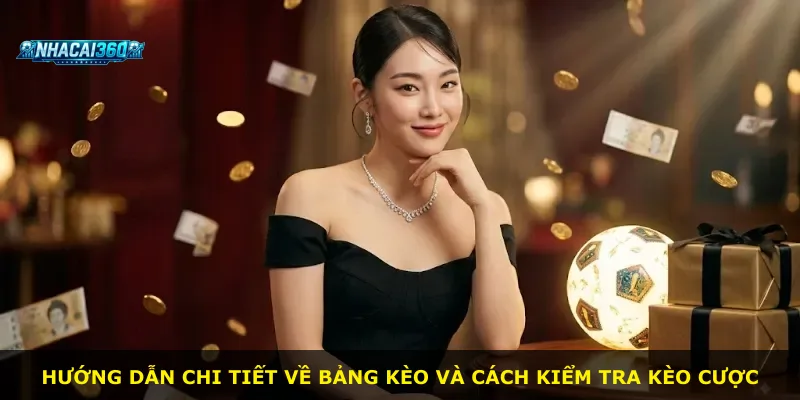 Hướng dẫn chi tiết về bảng kèo và cách kiểm tra kèo cược