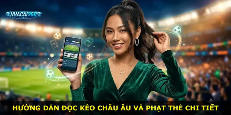 Hướng dẫn đọc kèo châu Âu và phạt thẻ chi tiết