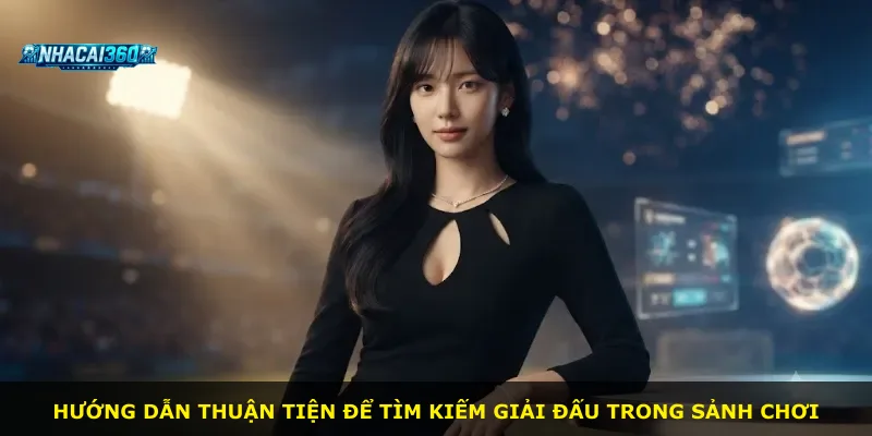Hướng dẫn thuận tiện để tìm kiếm giải đấu trong sảnh chơi