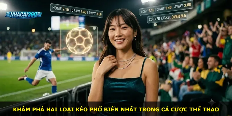 Khám phá hai loại kèo phổ biến nhất trong cá cược thể thao