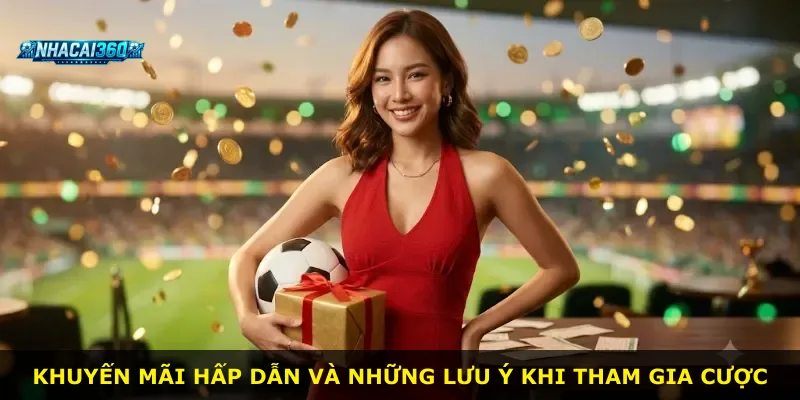 Khuyến mãi hấp dẫn và những lưu ý khi tham gia cược