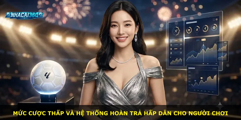 Mức cược thấp và hệ thống hoàn trả hấp dẫn cho người chơi