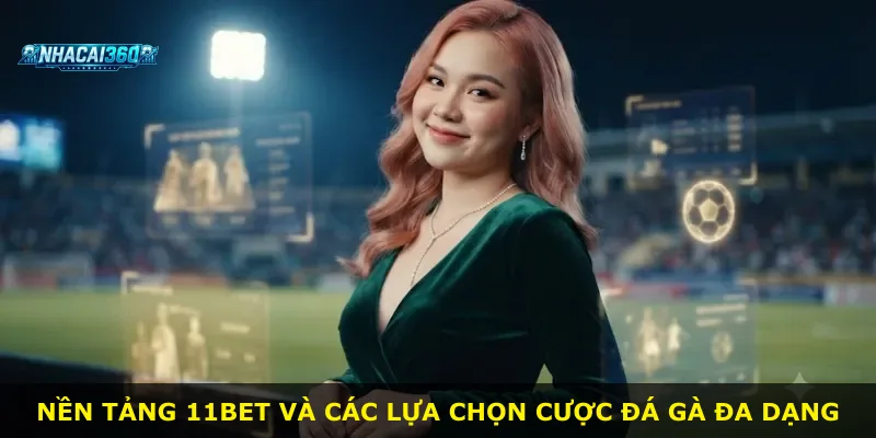 Nền tảng 11bet và các lựa chọn cược đá gà đa dạng