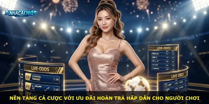 Nền tảng cá cược với ưu đãi hoàn trả hấp dẫn cho người chơi