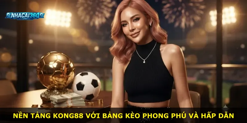 Nền tảng Kong88 với bảng kèo phong phú và hấp dẫn