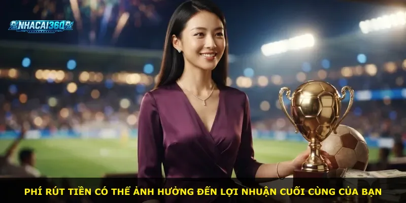 Phí rút tiền có thể ảnh hưởng đến lợi nhuận cuối cùng của bạn