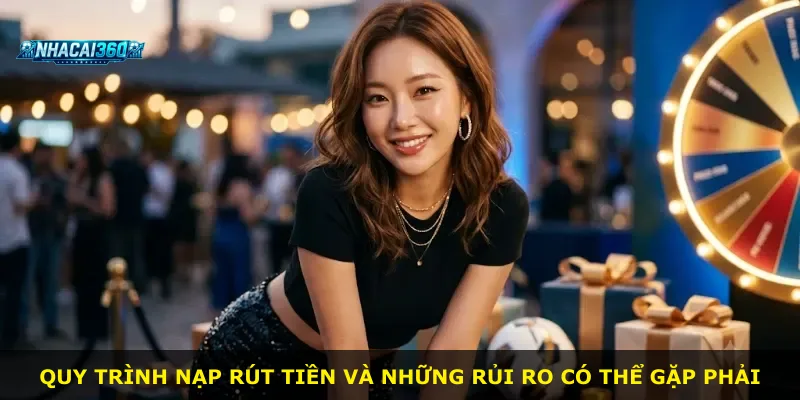 Quy trình nạp rút tiền và những rủi ro có thể gặp phải