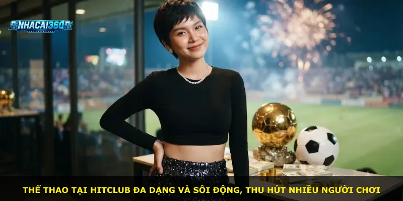 Thể thao tại Hitclub đa dạng và sôi động, thu hút nhiều người chơi