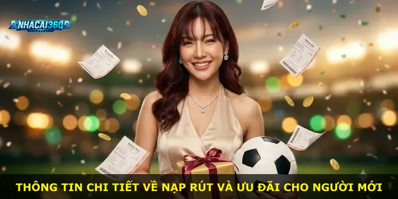 Thông tin chi tiết về nạp rút và ưu đãi cho người mới