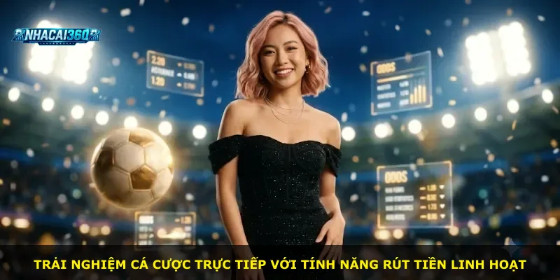 Trải nghiệm cá cược trực tiếp với tính năng rút tiền linh hoạt